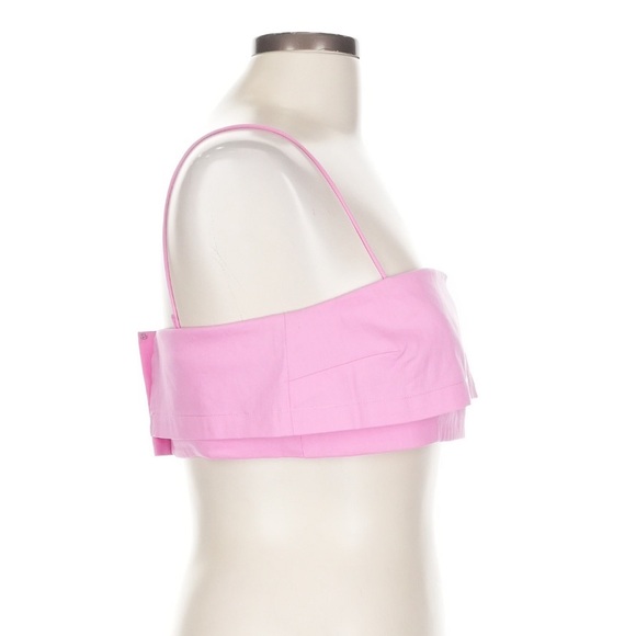 Lovers & Friends Lorelei Bra Top in Pink Crop Women’s Large - Picture 4 of 7